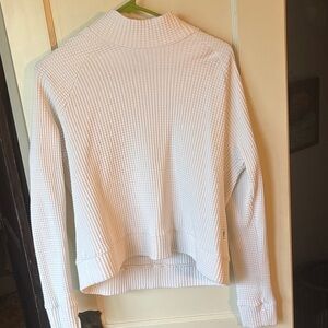 North Face Waffle Knit Cotton Turtleneck